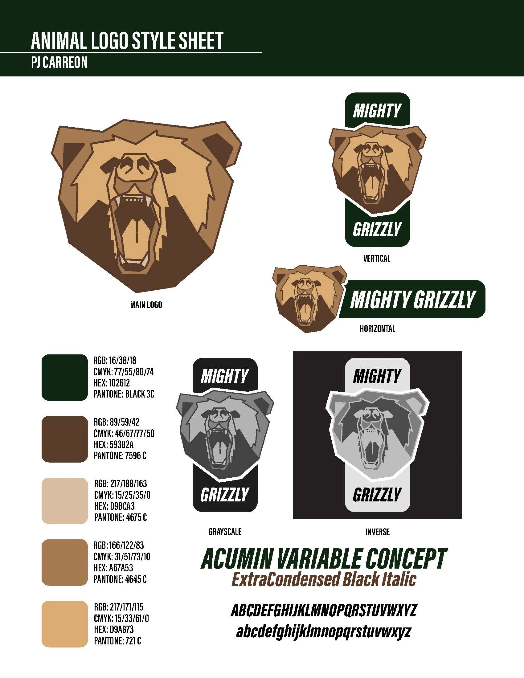 Animal logo stylesheet